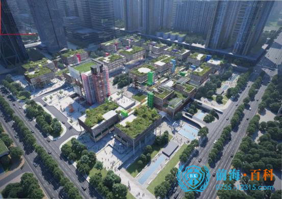 前海粤港澳青年创业区设计效果图 前海粤港澳青年创业区设计效果图