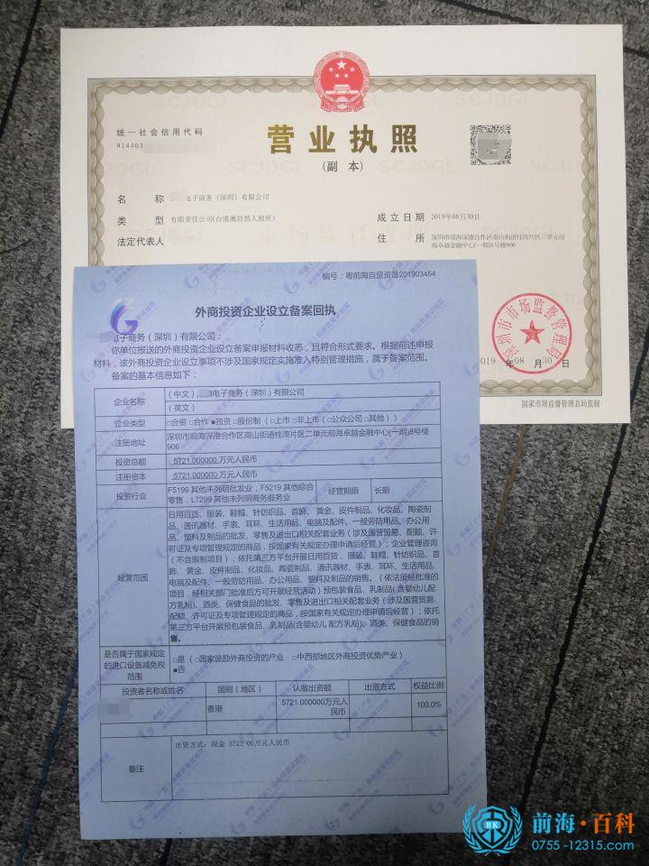 专业代办外资公司注册